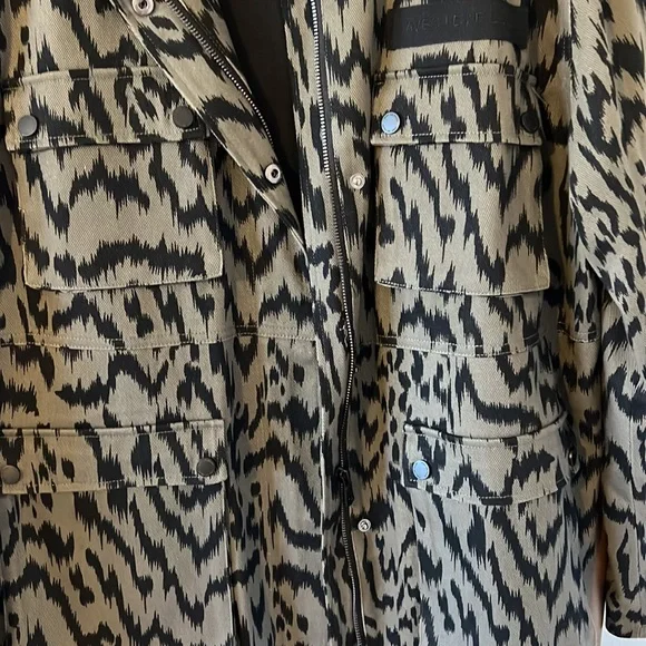 Avec Les Filles Cotton Twill Cargo jacket - Picture 4 of 9